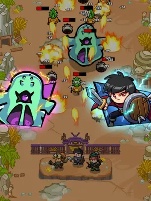 Hero Quest Idle RPG War Games android App screenshot 3